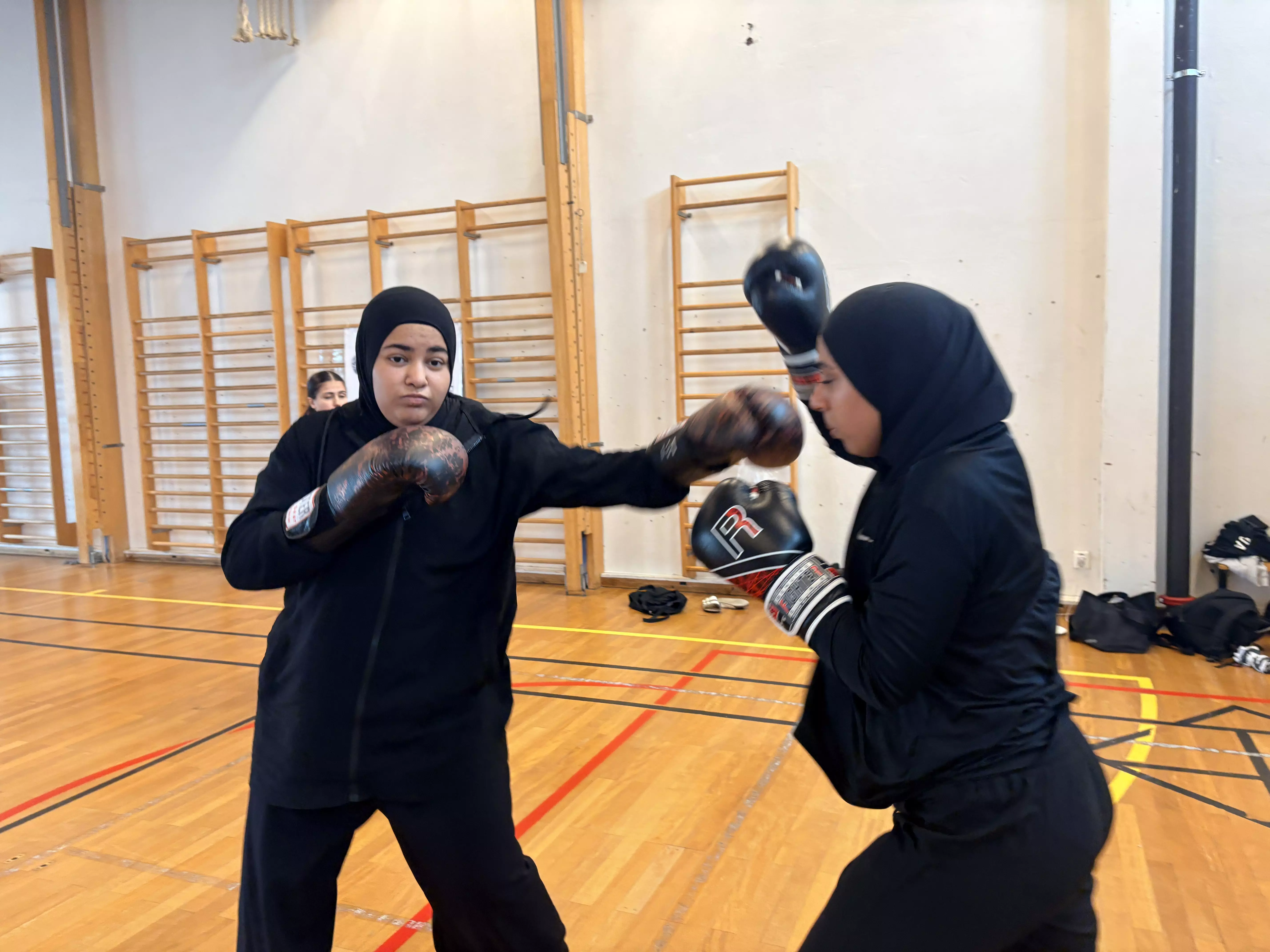 Sparring er gøy