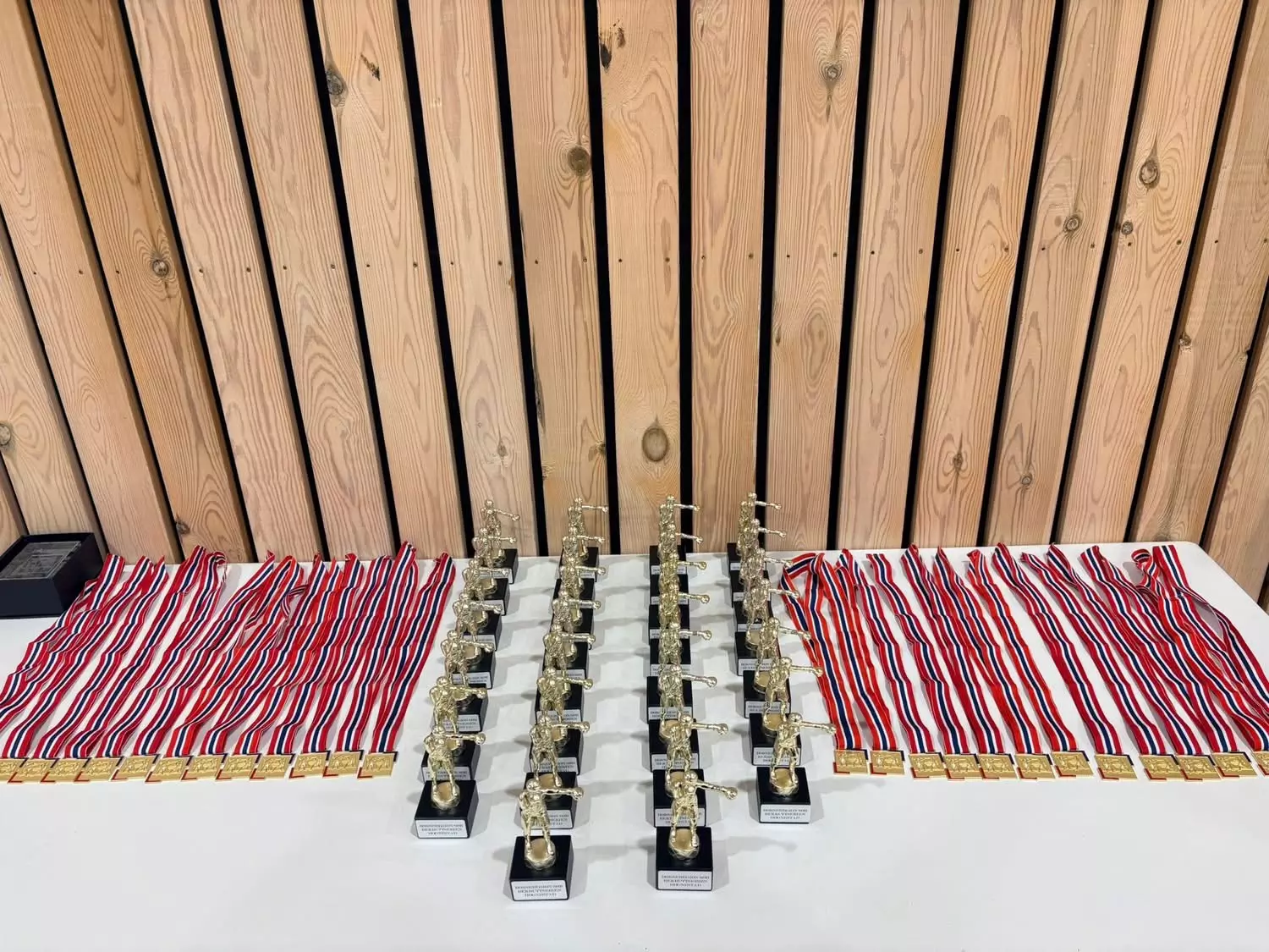 Medaljebord som vi forsynte oss av