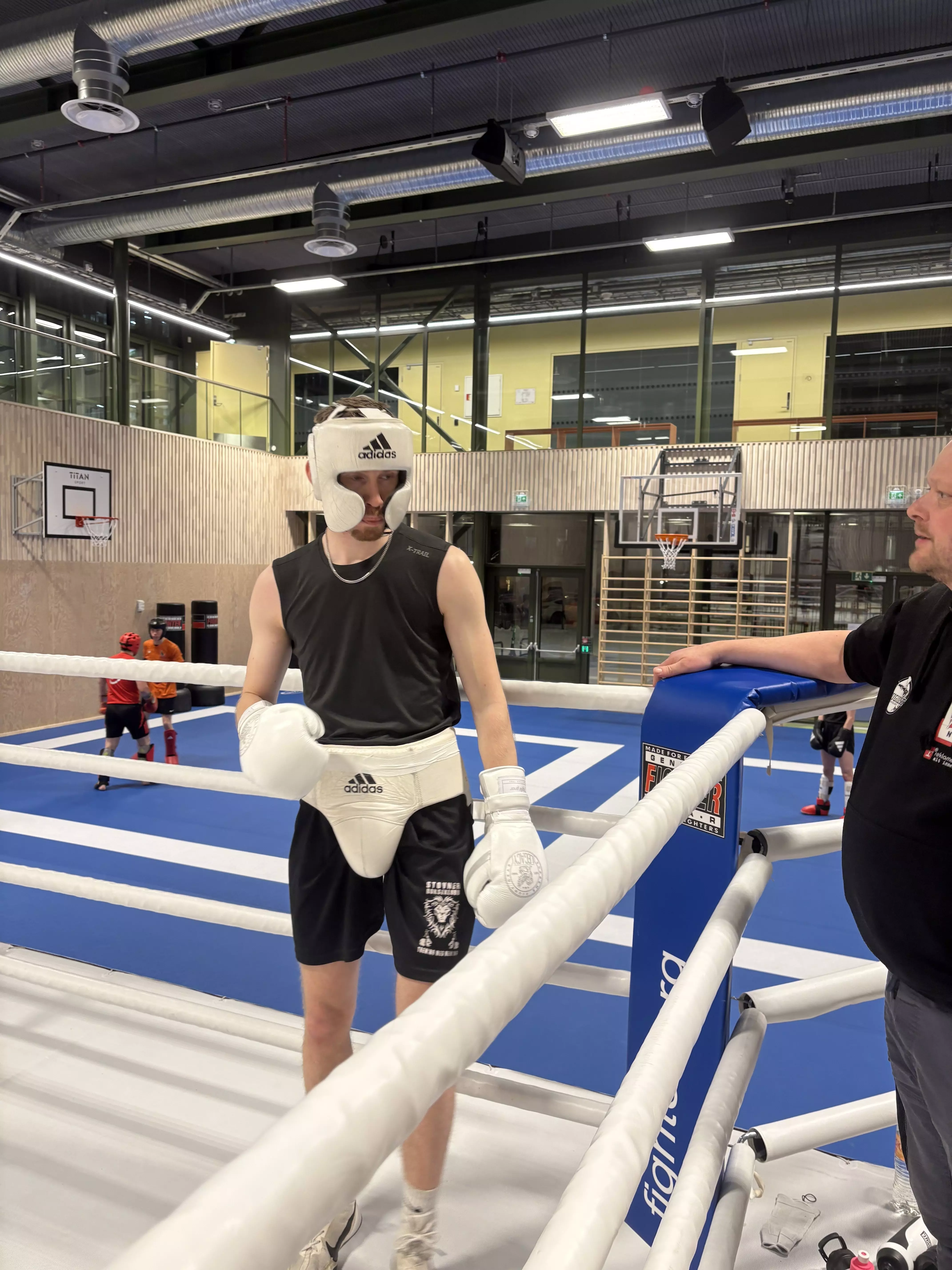 Magnus fra Stovner Bokseklubb fikk også noen gode runder