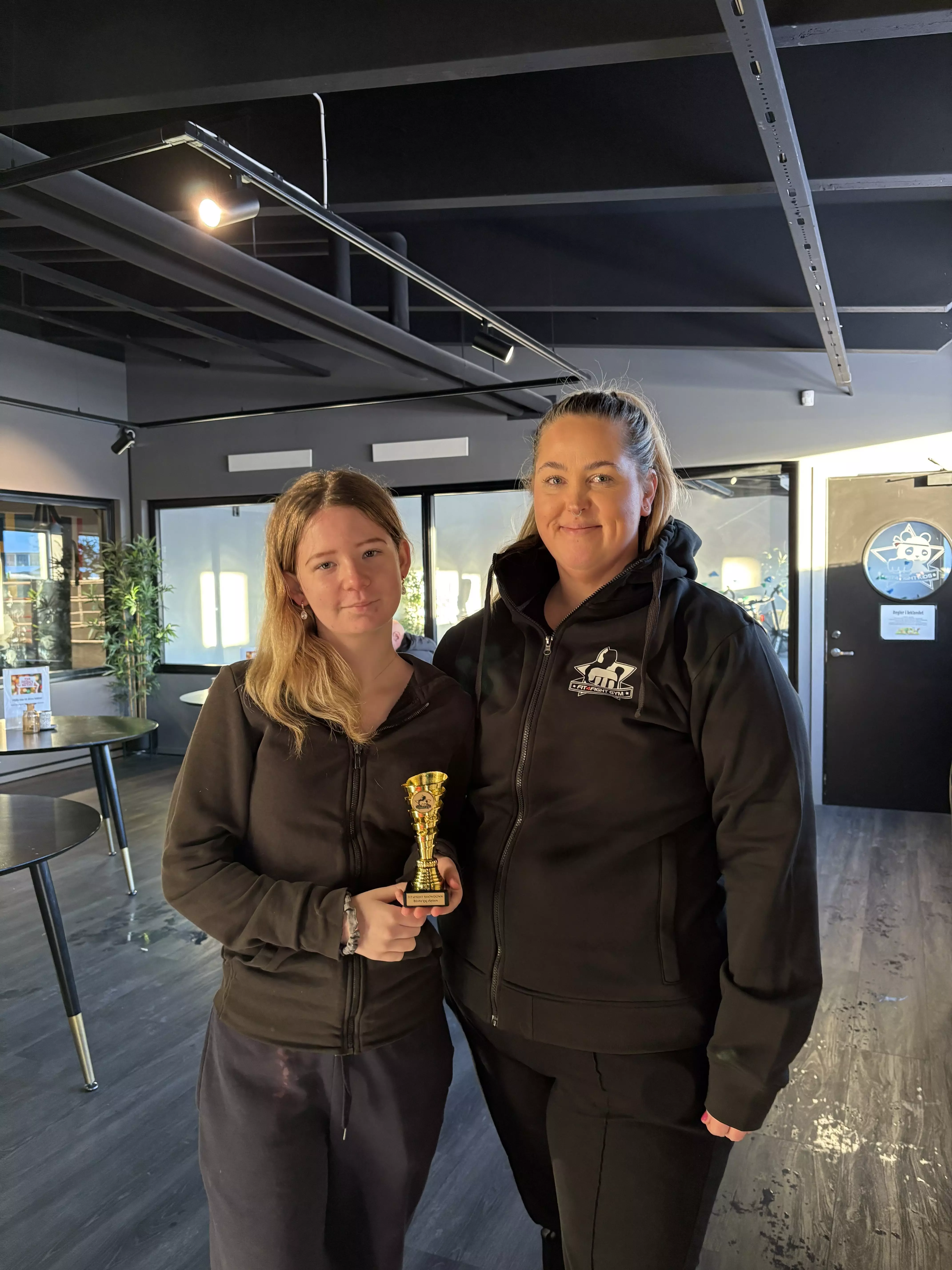 Malin ble kåret til beste kvinnelige fighter