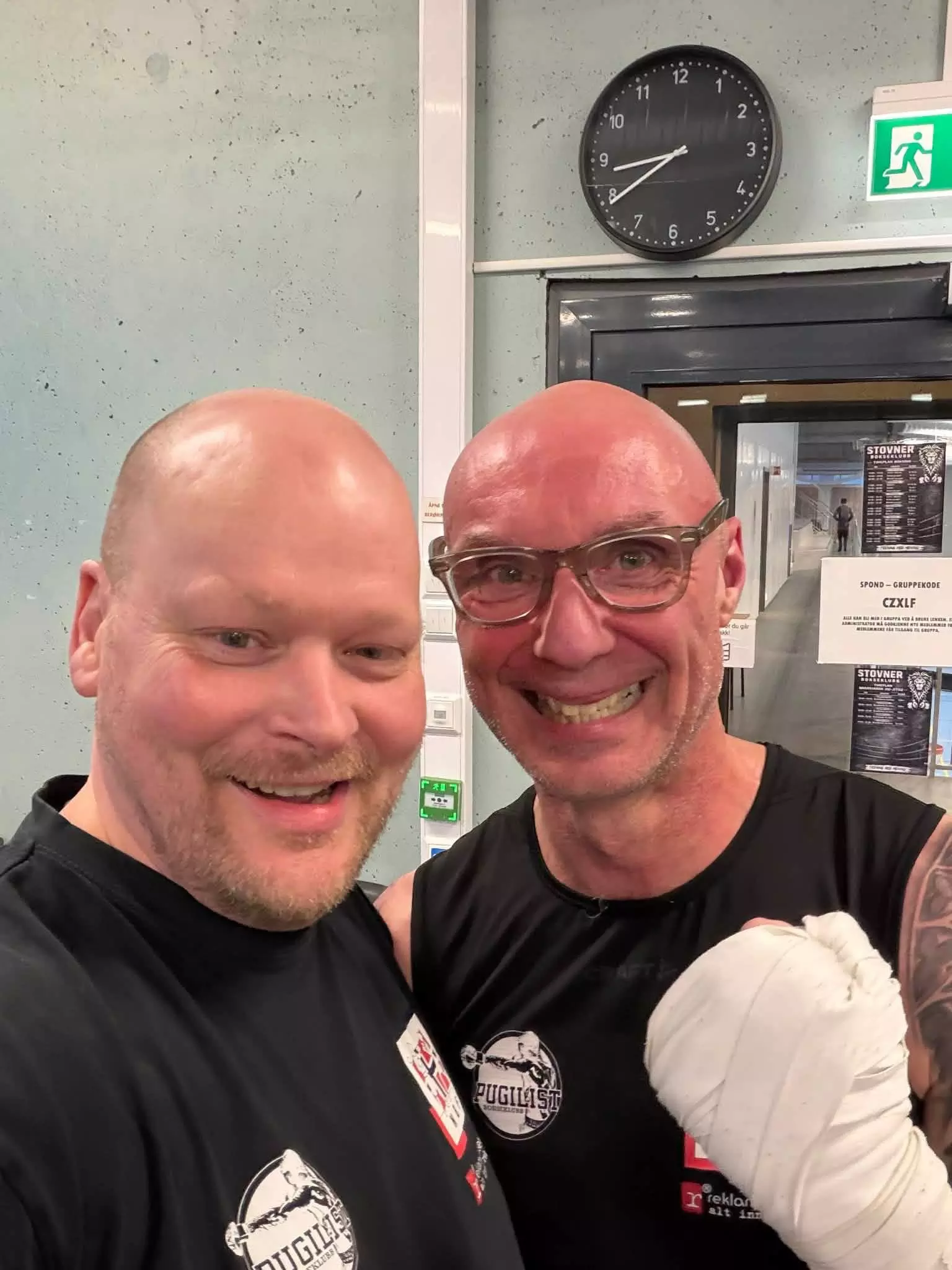 Jason forbereder seg til veterankamp