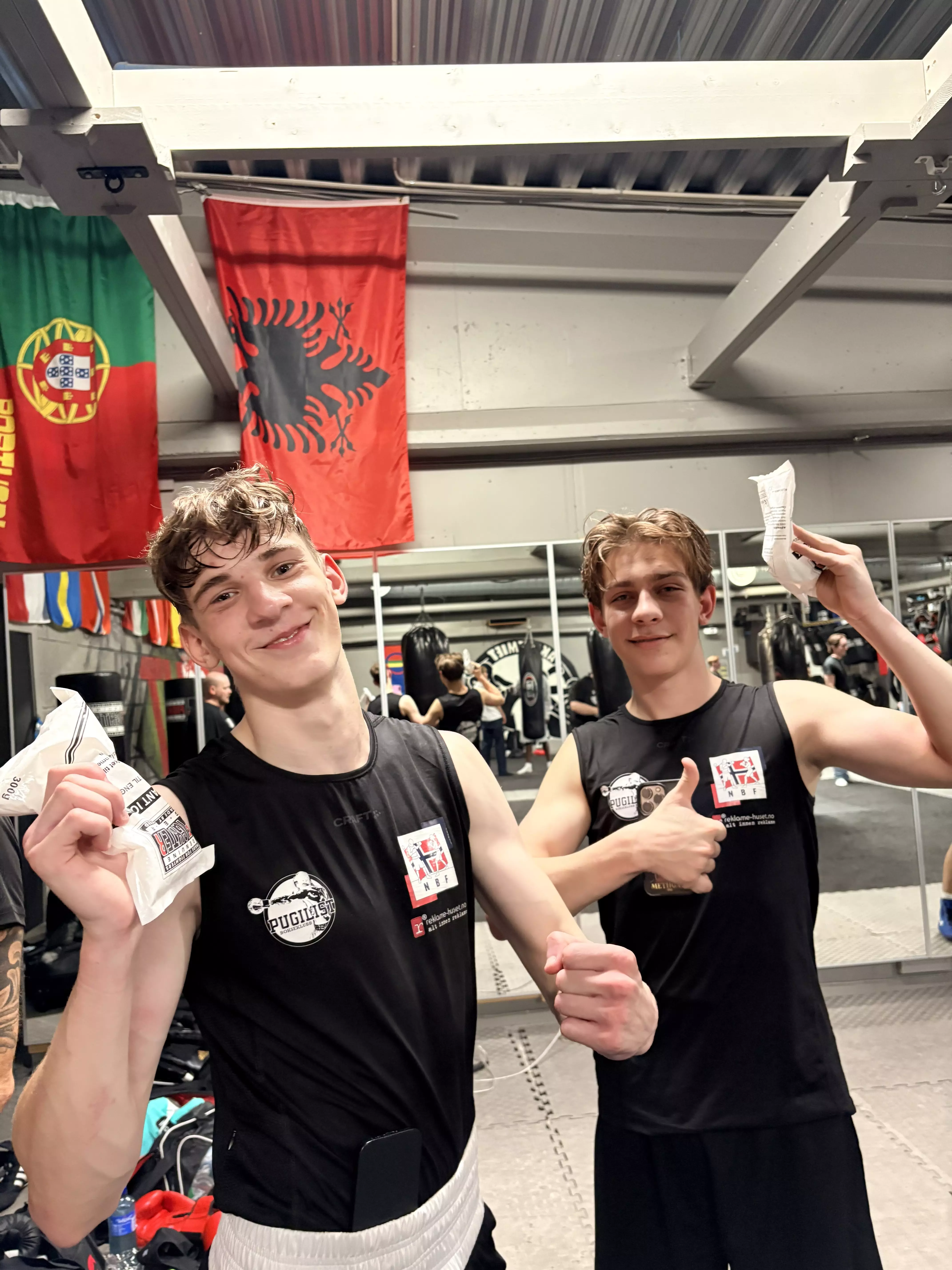 Svietoslav og Artem er godt fornøyde