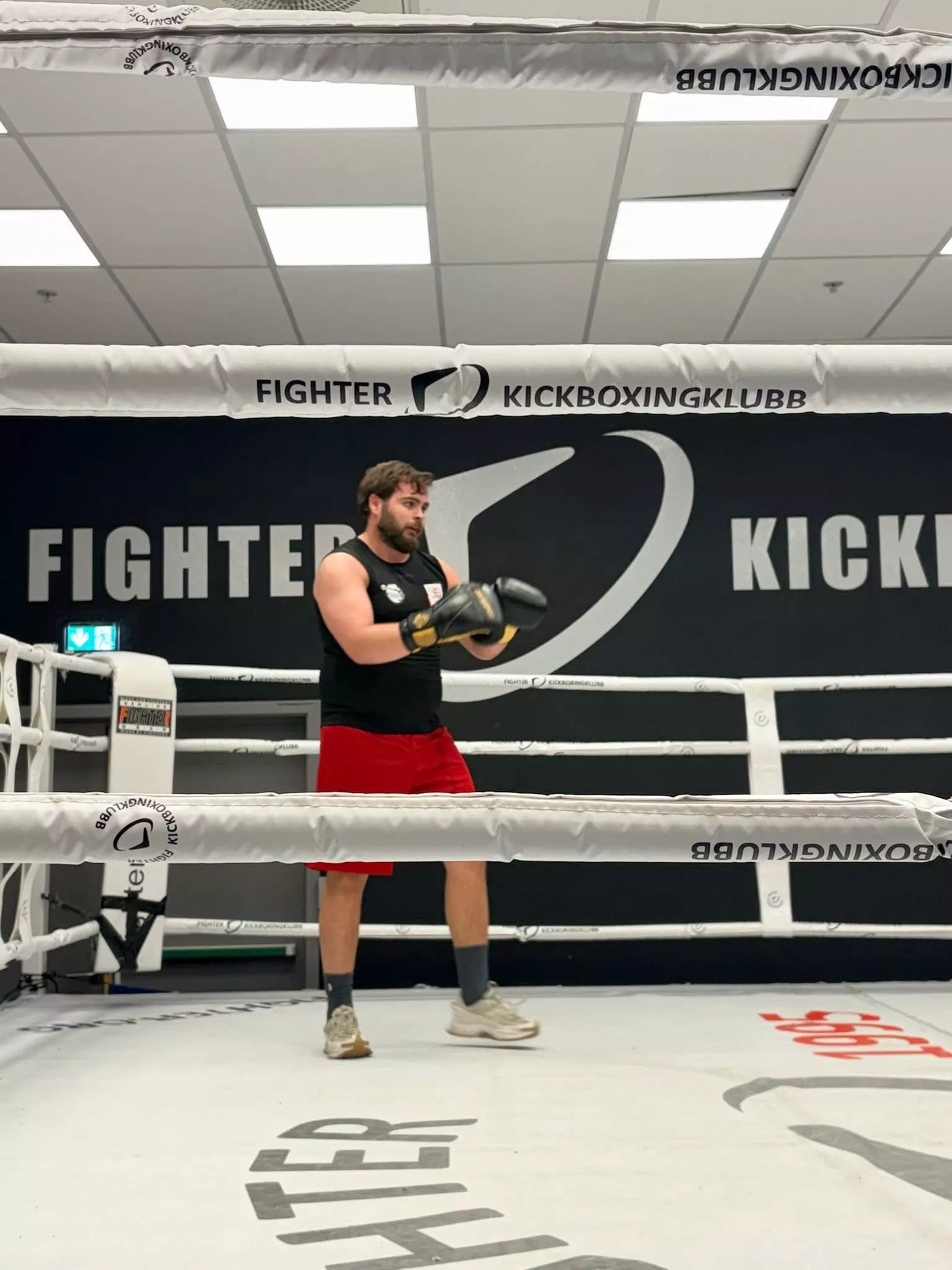William sparring