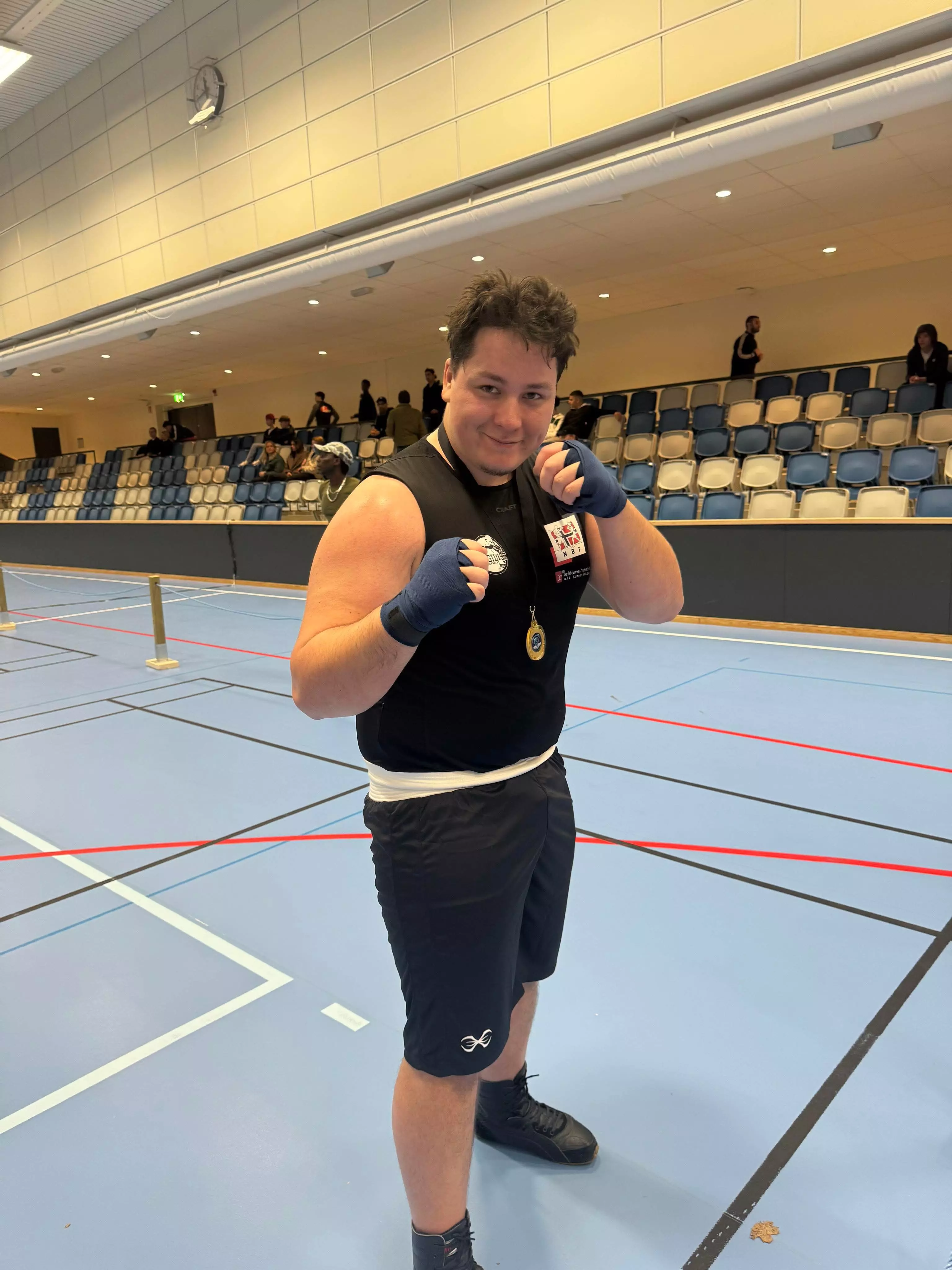 Mikael tok gull i turneringen