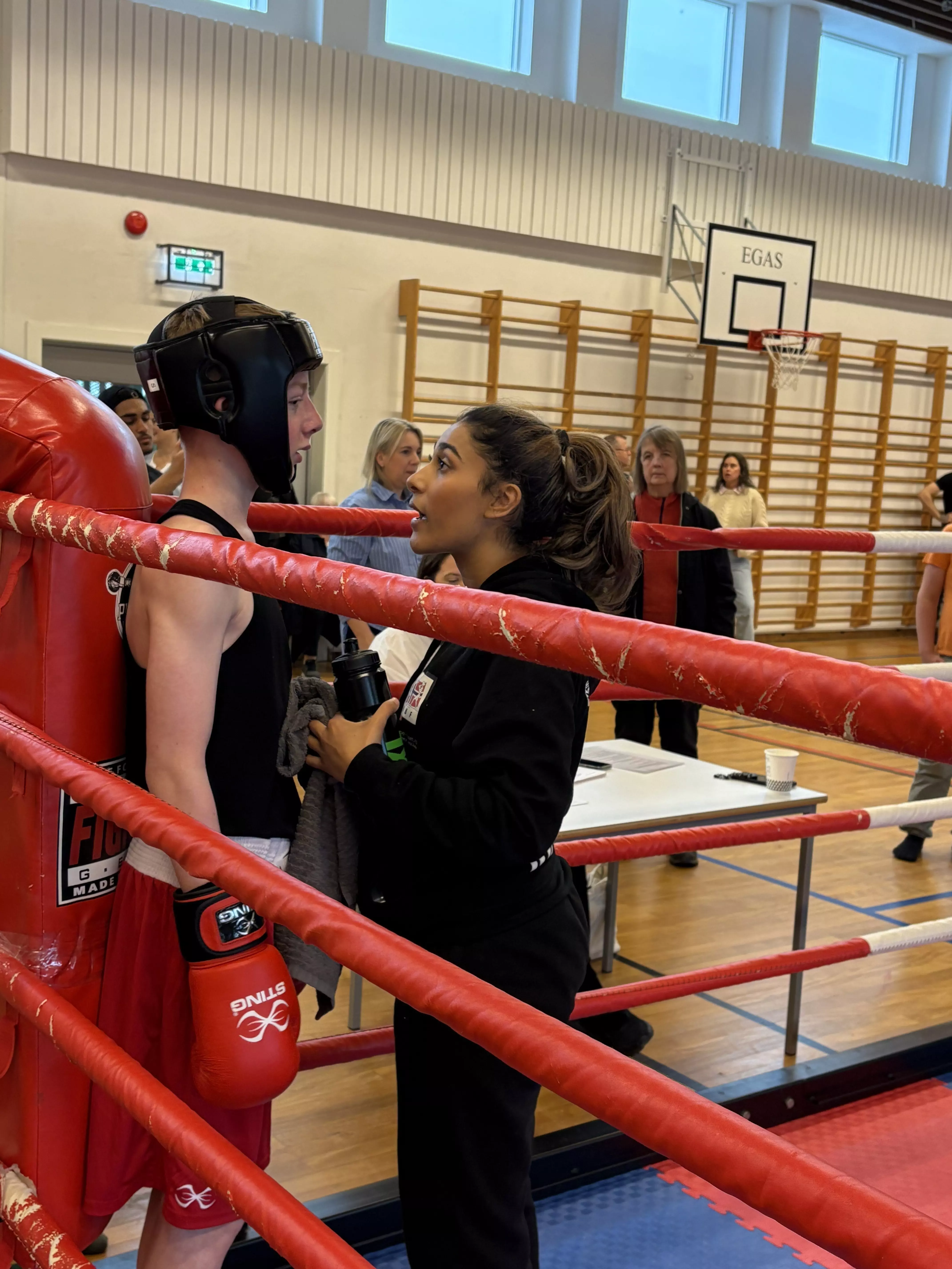 Linda og Jørgen i hjørnet