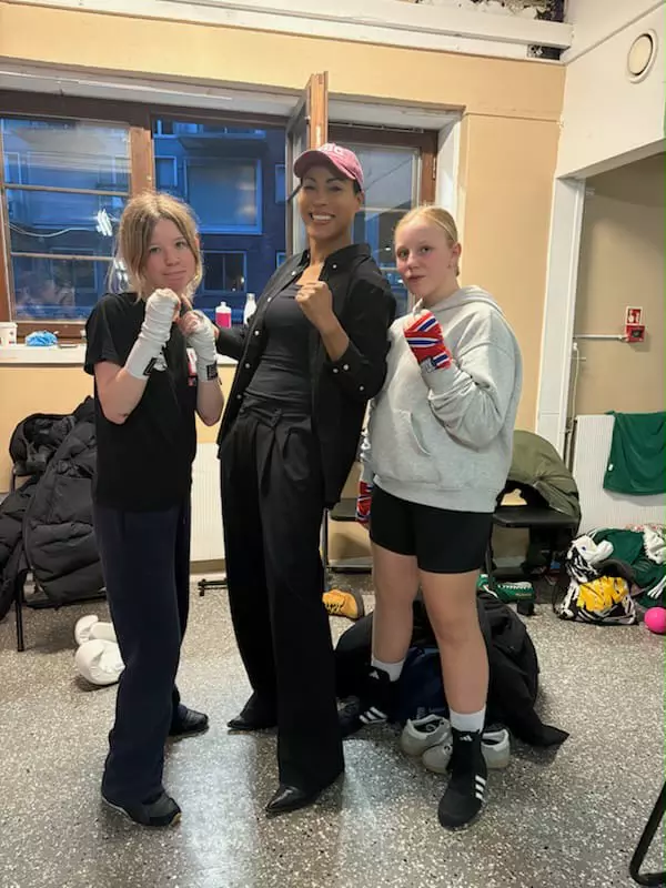 Morro å møte Cecilia Brækhus